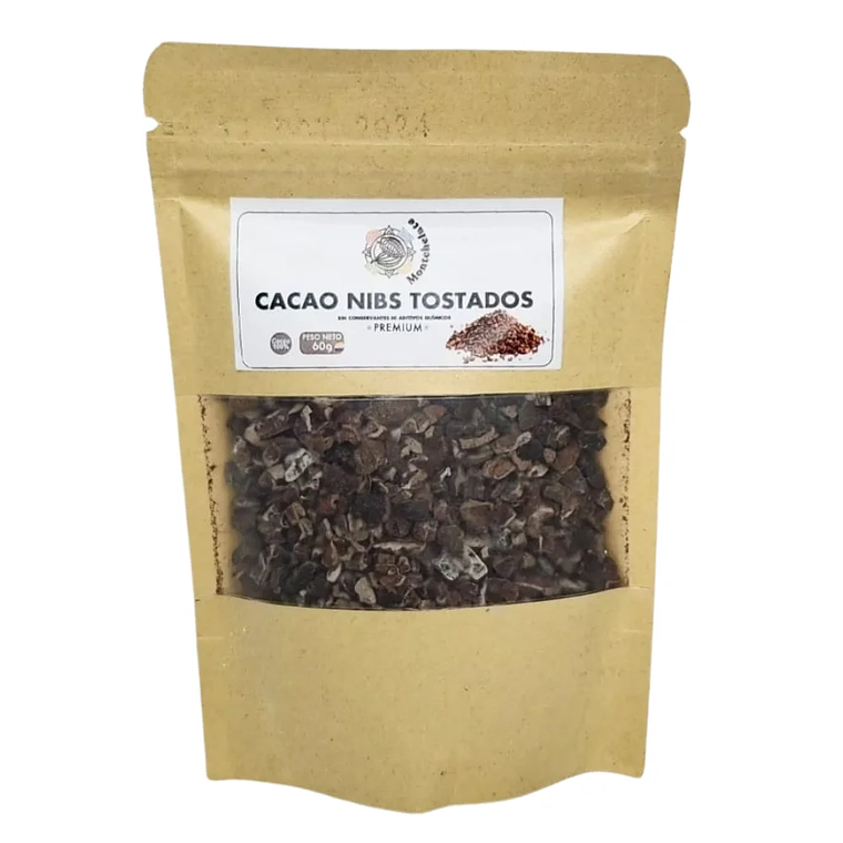 Cacao Nibs Tostados 60 g Montchelate 1