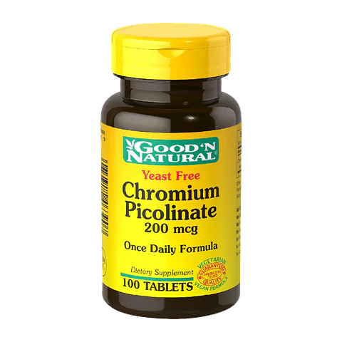 Chromium Picolinate 200 mcg 100 Tabletas Good'N Natural