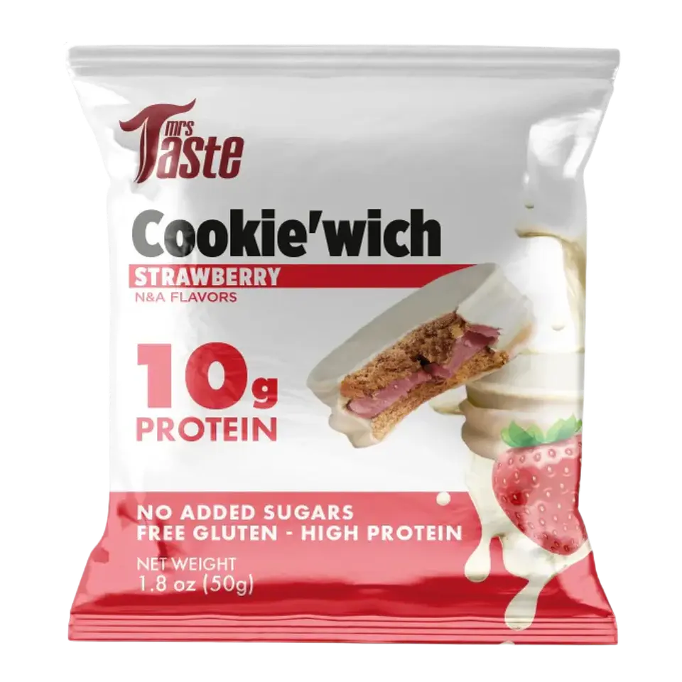 Alfajore Cookie 'Wich Fresa 50 grs Mrs Taste 1