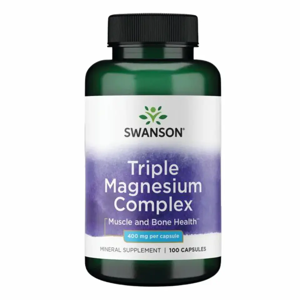Triple Magnesium Complex 100 Cápsulas Swanson 1