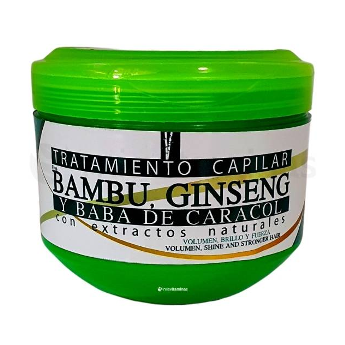 Tratamiento Capilar Bambu Ginseng y Baba de Caracol 350 ml 1