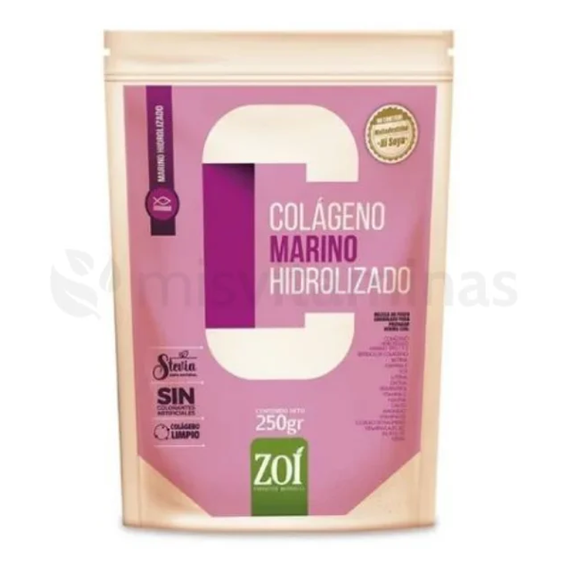 Colágeno Marino Hidrolizado 250 gramos Zoí 1