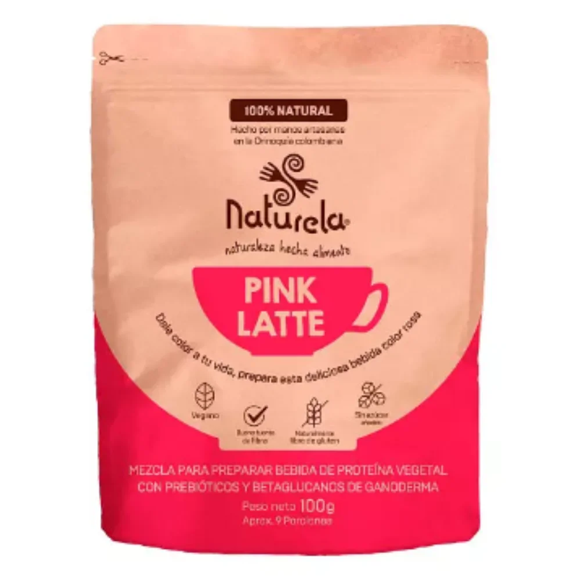 Pink Latte 100 gramos Naturela 1