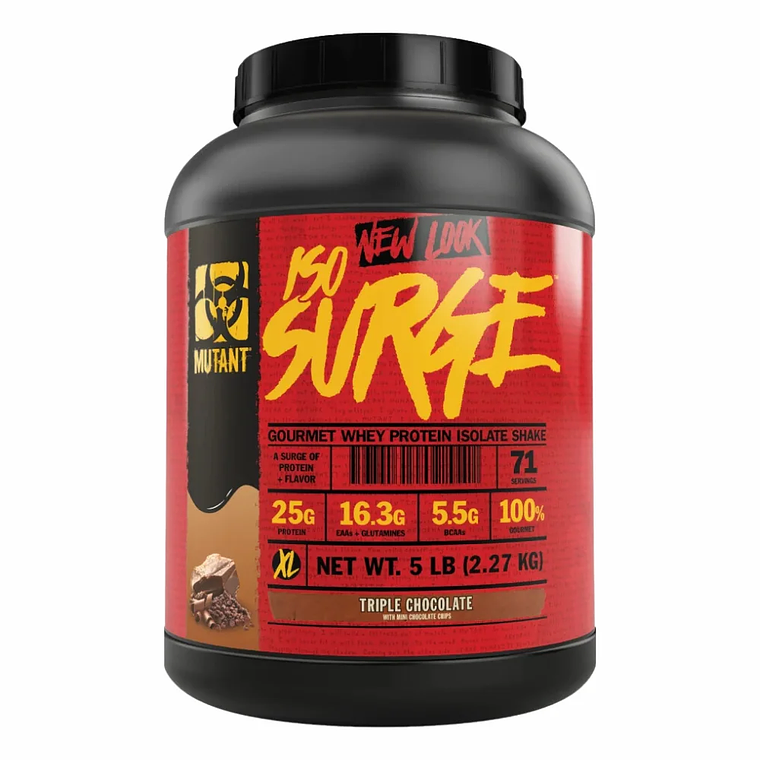 Iso Surge Triple Chocolate 5 Libras Mutant 1