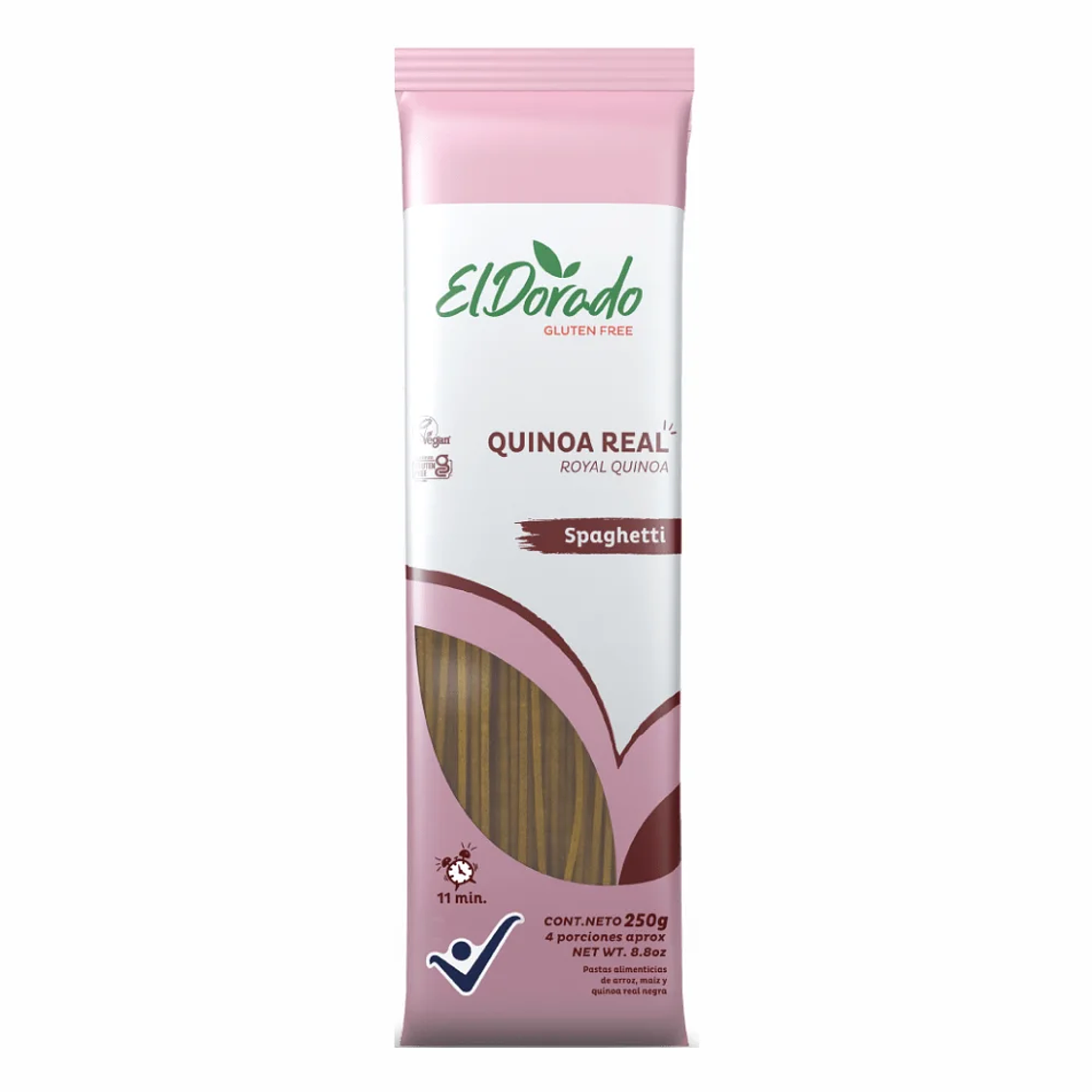 Spaghetti de Quinoa Real 250 g El Dorado 1