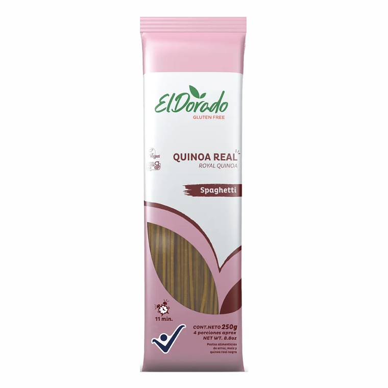 Spaghetti de Quinoa Real 250 g El Dorado 1