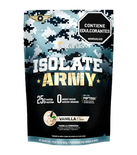 Isolate Army 2 Libras Vainilla Proteina 