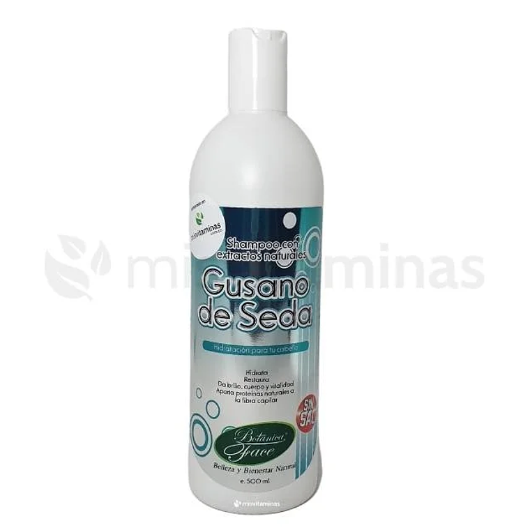 Shampoo Gusano de Seda 500 ml Botanica Face 1