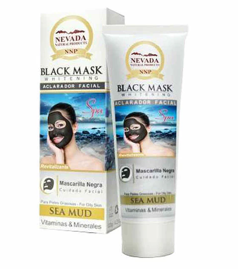 Black Mask Mascarilla Facial 120 gr Barro Marino Nevada