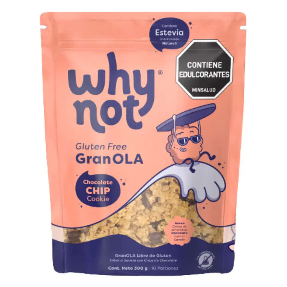 GranOla Chocolate Chip Cookie 300 g Why Not 1