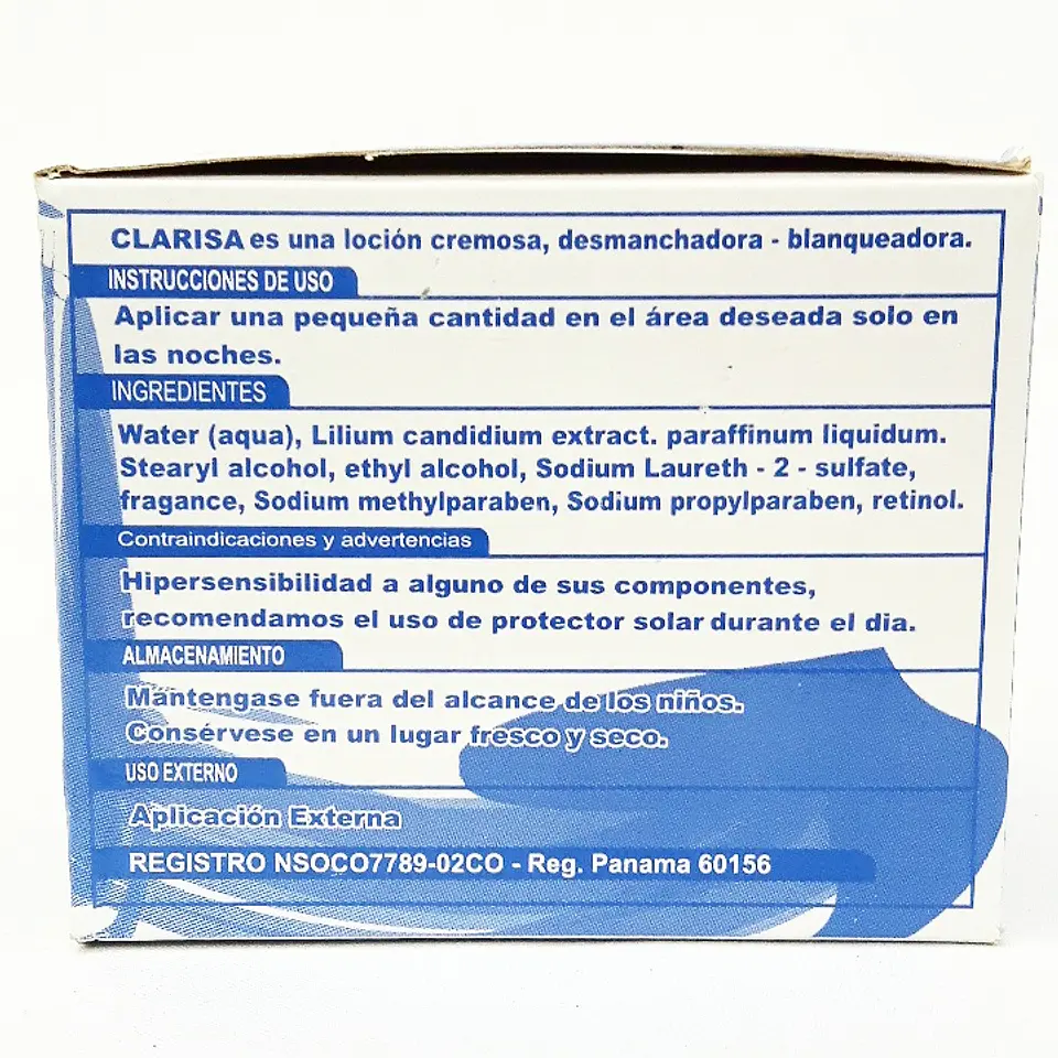 Crema Clarisa Azucena 60 g 2