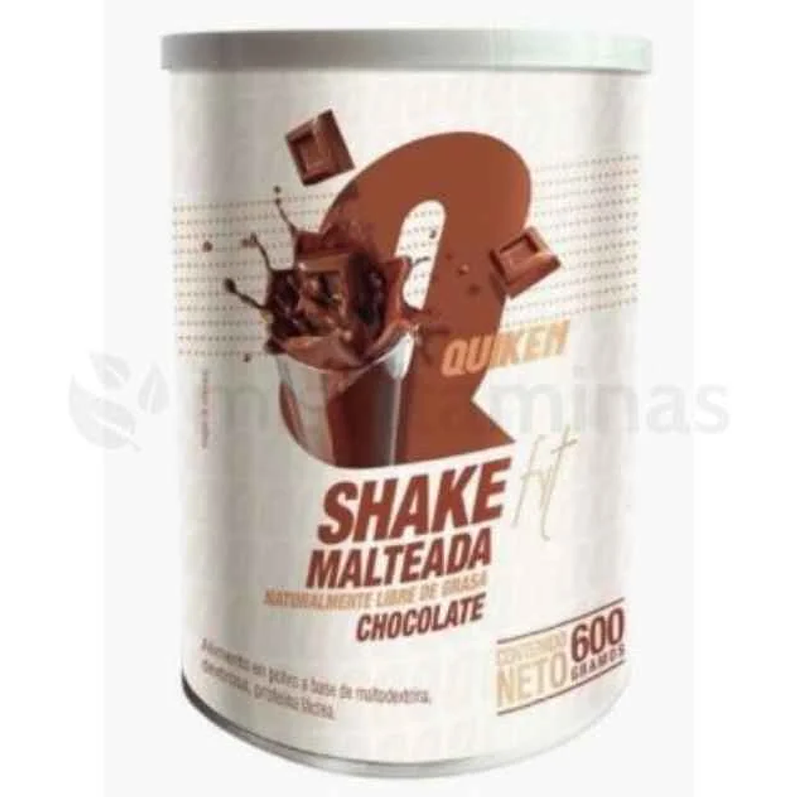 Quicken Shake 600 gr Malteada Chocolate 1