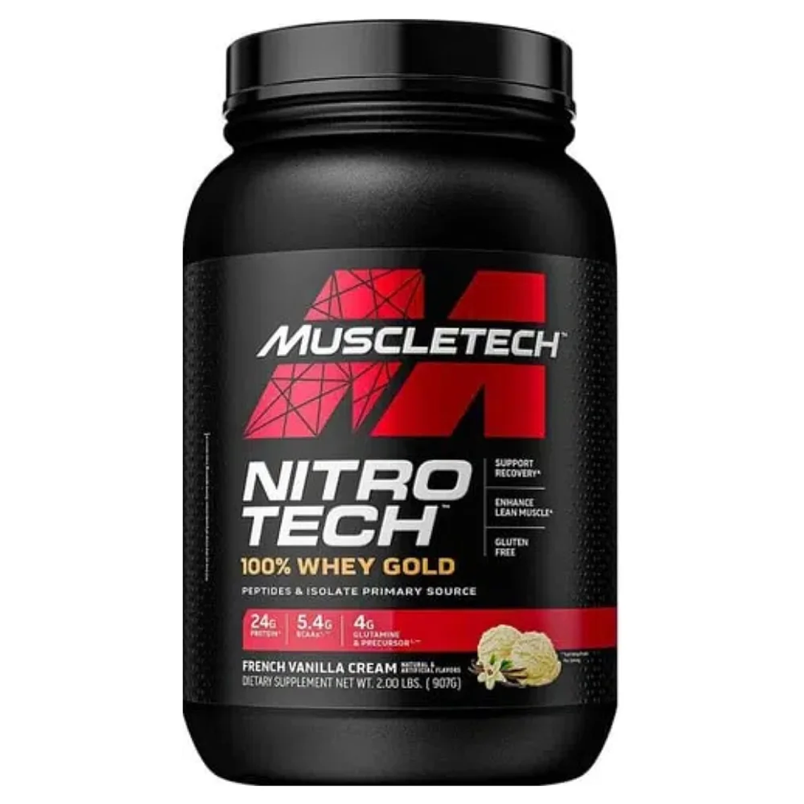 Nitro Tech Whey Gold 2 libras Muscletech 1