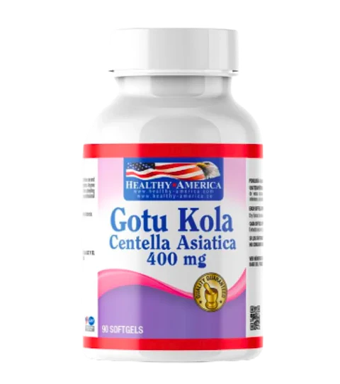 Centella Asiatica Gotu Kola 400 mg 90 softgels Healthy America