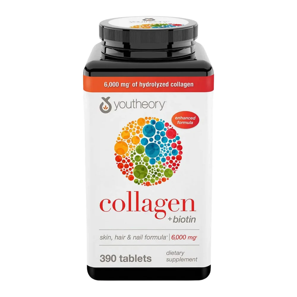 Collagen Biotin Youtheory Skin Hair and Nails Formula 1