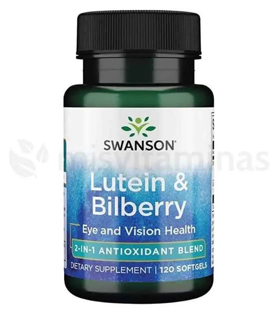 Lutein Bilberry Antioxidante Swanson 120 softgels 1