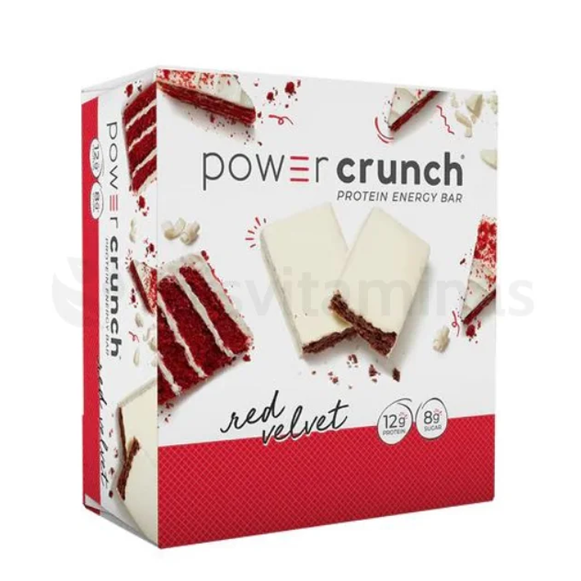 Power Crunch Caja por 12 Barras Red Velvet  1