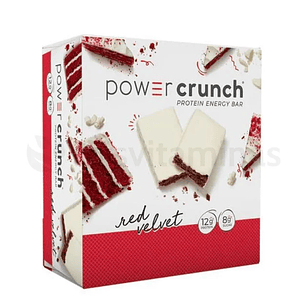 Power Crunch Caja por 12 Barras Red Velvet 