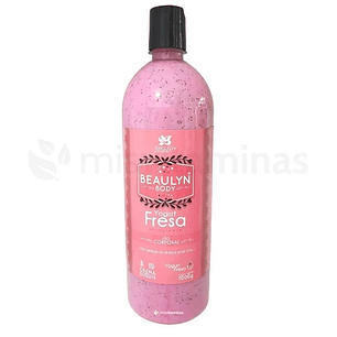 Exfoliante Yogurt Fresa 1000 gr Beaulyn