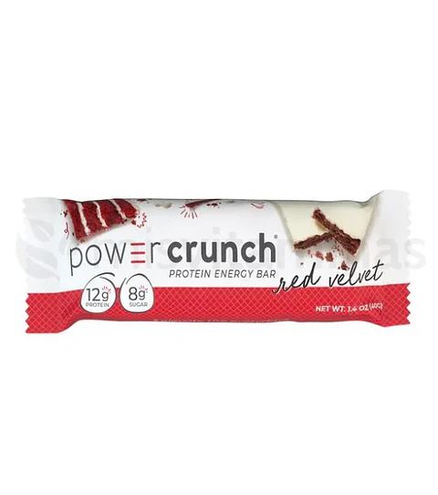 Power Crunch Caja por 12 Barras Red Velvet 