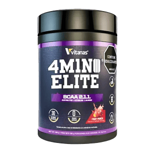 Amino Elite 30 Servicios Fruit Punch Vitanas 360 gramos
