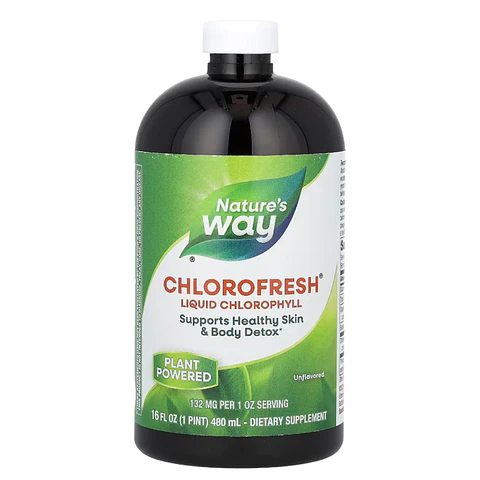 Chlorofresh Liquid 480ml Nature´s Way Clorofila Concentrada 
