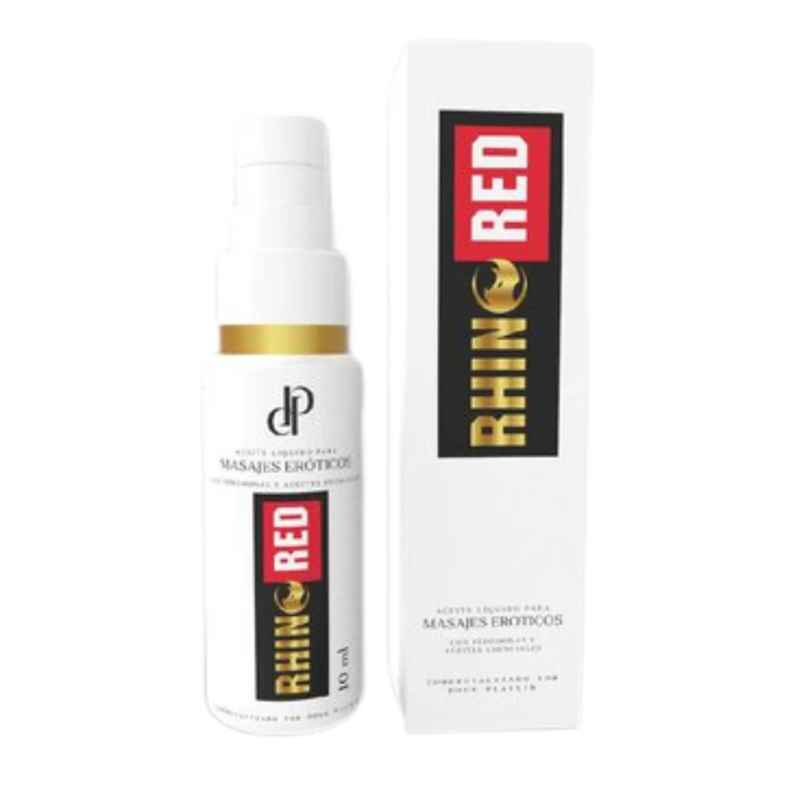 Rhino Red Aceite Para Masajes Eróticos 20 ml Doux Plaisir 1