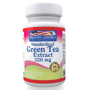 Green Tea Extract 60 Softgels Healthy America