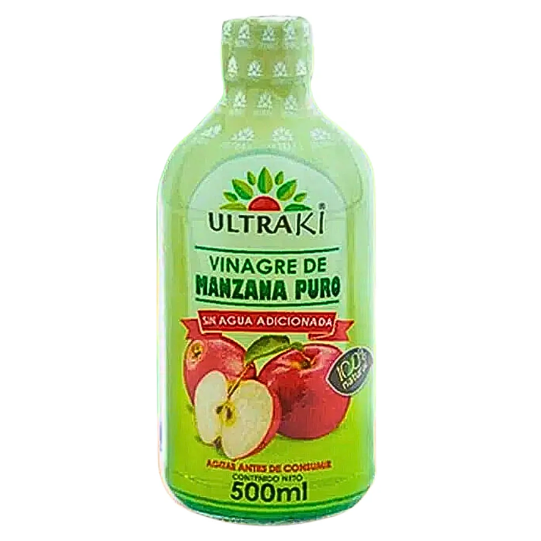 Vinagre de Manzana Puro Ultraki 500 ml 1