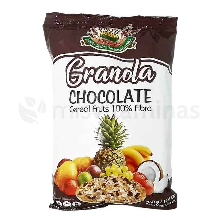 Granola de Chocolate Cereal Proti Fruts 450 gr 1