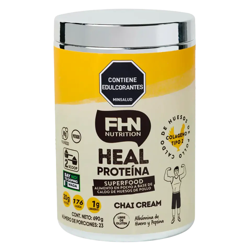 Heal Protein Crema de Chai 690 gr FHN 1