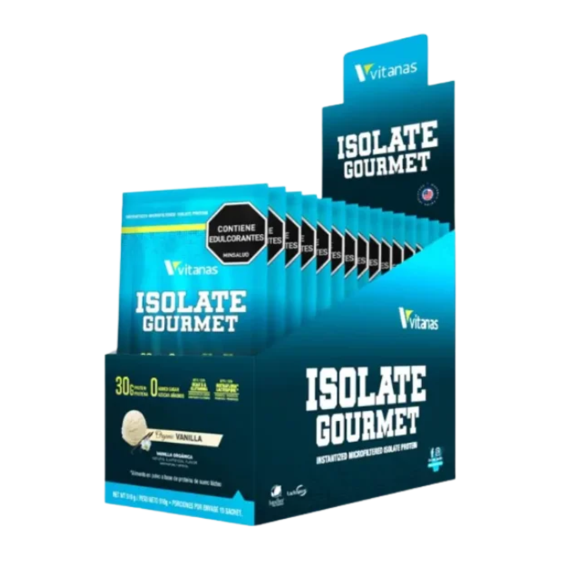 Isolate Gourmet Sobre 34 g Vitanas  1