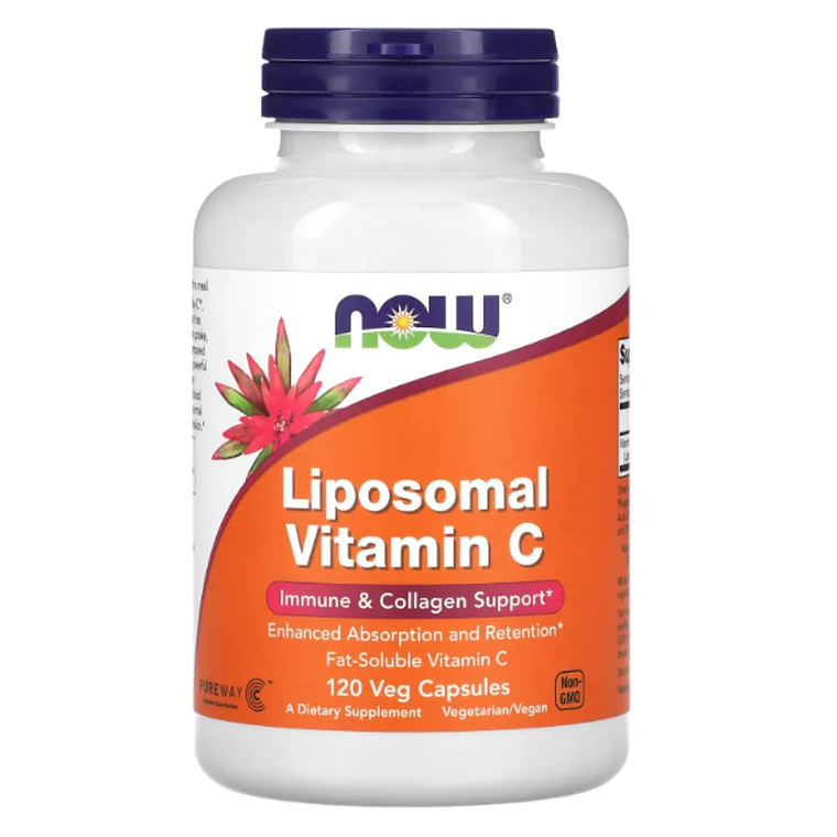 Vitamina C Liposomal 120 Cápsulas Now  1