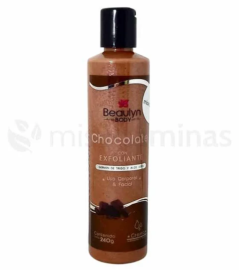 Crema de Chocolate con Exfoliante 240 g Beaulyn