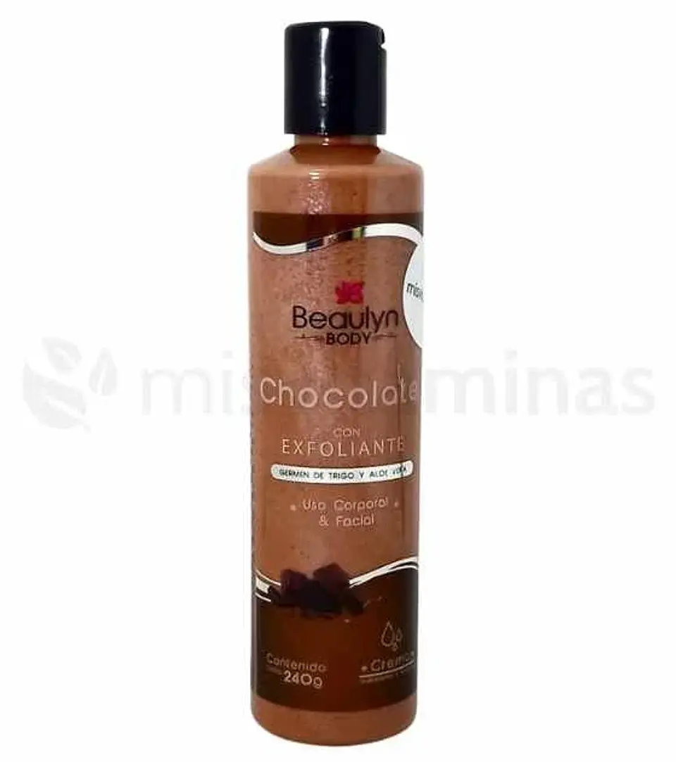 Crema de Chocolate con Exfoliante 240 g Beaulyn 1