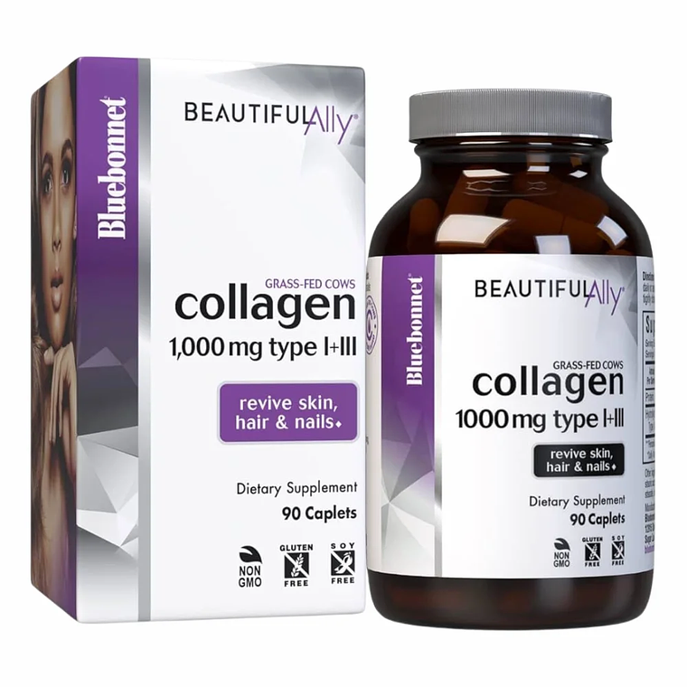 Beautiful Ally Collagen 90 Cápsulas Bluebonnet 1