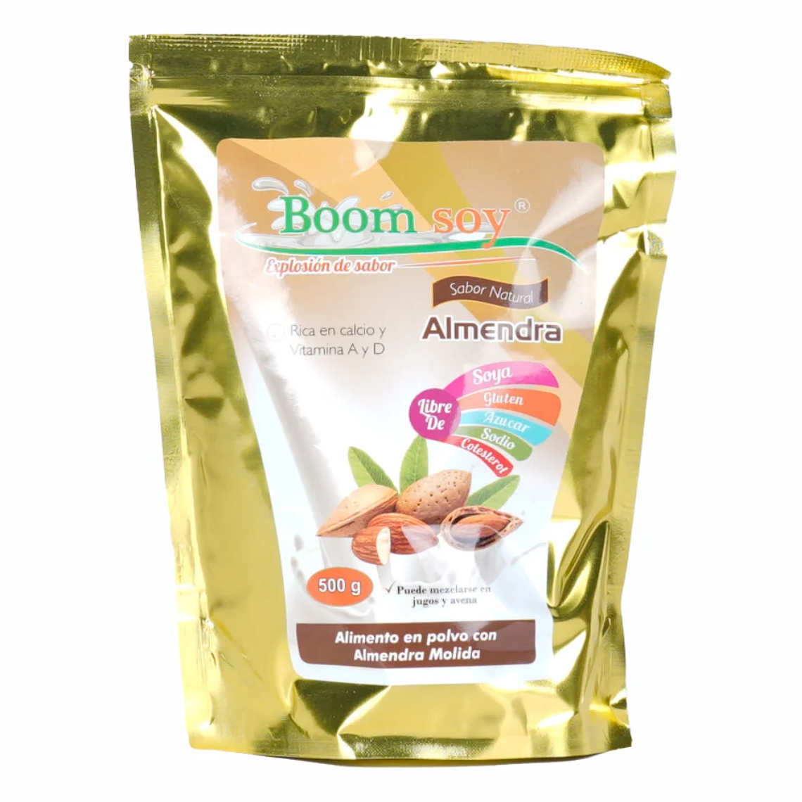 Leche de Almendras Instantánea 500 gr Boom Soy 1