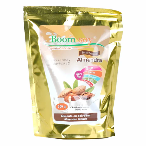 Leche de Almendras Instantánea 500 gr Boom Soy
