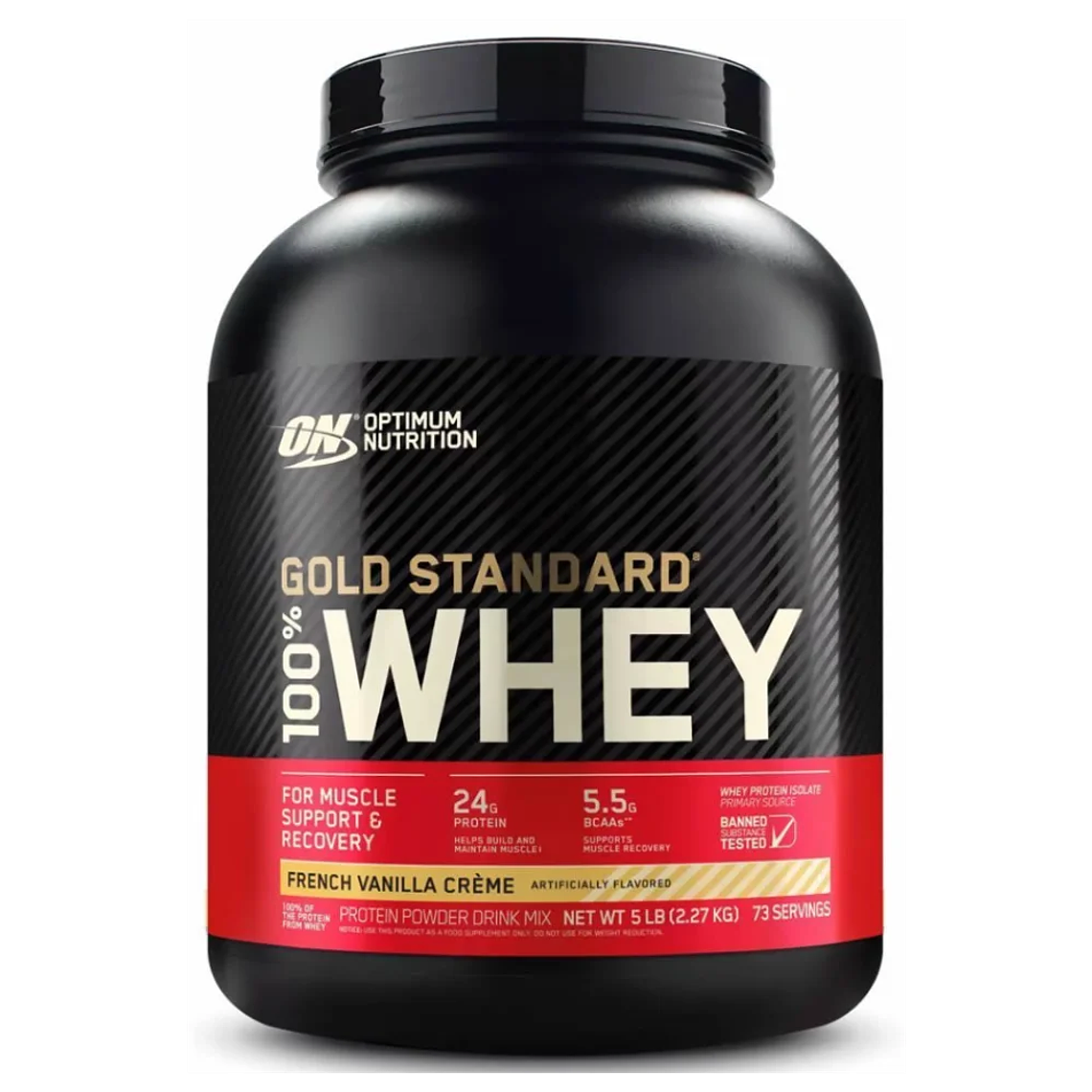 Gold Standard 100 % Whey 5 libras Vainilla  1
