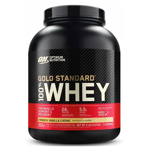 Gold Standard 100 % Whey 5 libras Vainilla 