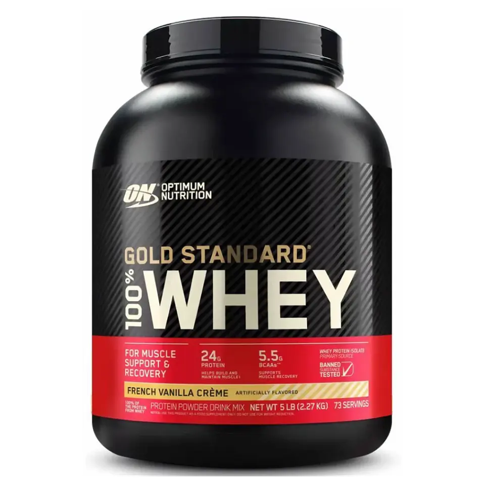 Gold Standard 100 % Whey 5 libras Vainilla  1