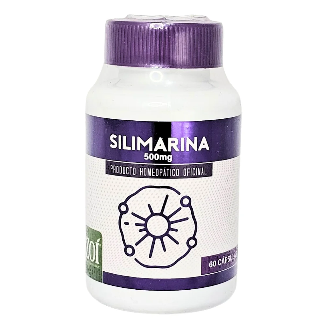 Silimarina 500 mg 60 Cápsulas Zoí 1