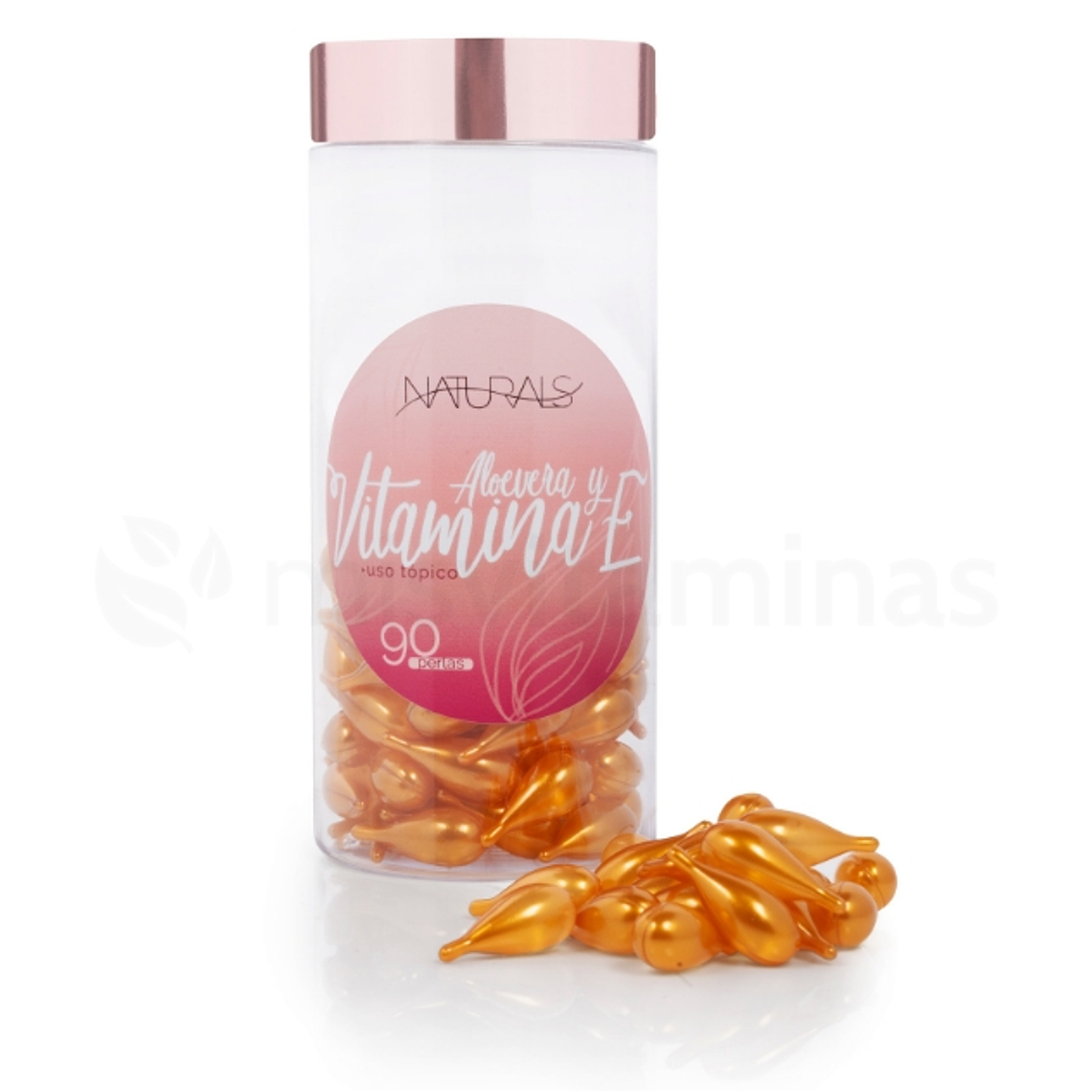 Aloe Vera y Vitamina E Tópico Naturals 90 Perlas 1
