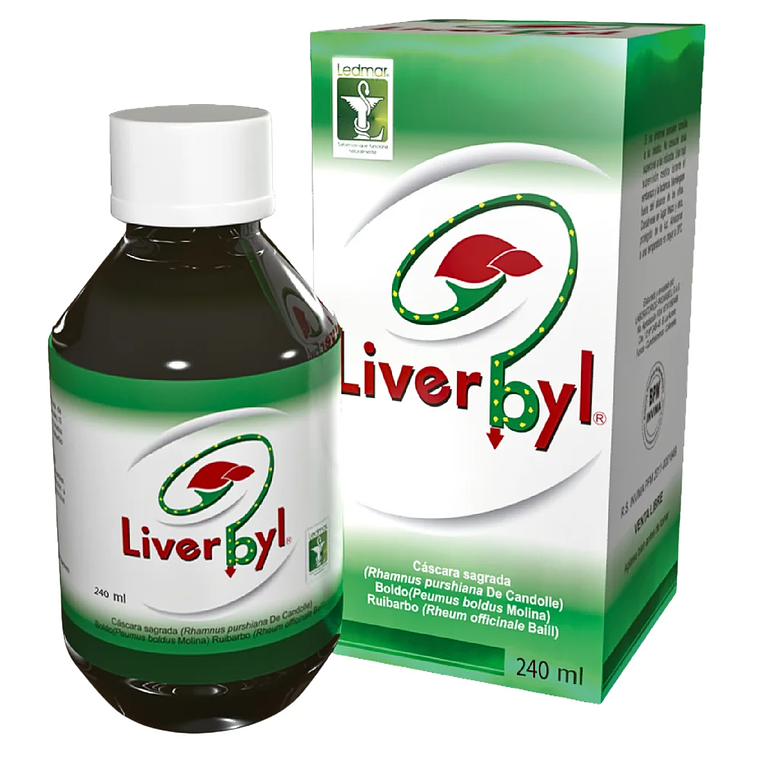 Liverbyl Cáscara Sagrada 240 ml Ledmar 1