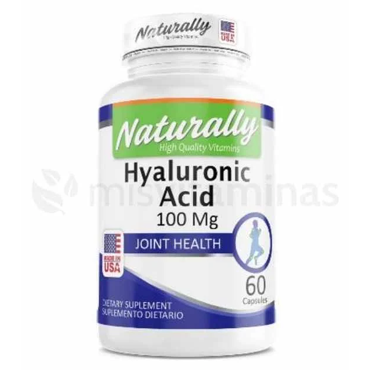 Hyaluronic Acid 100 mg 60 Cápsulas 1