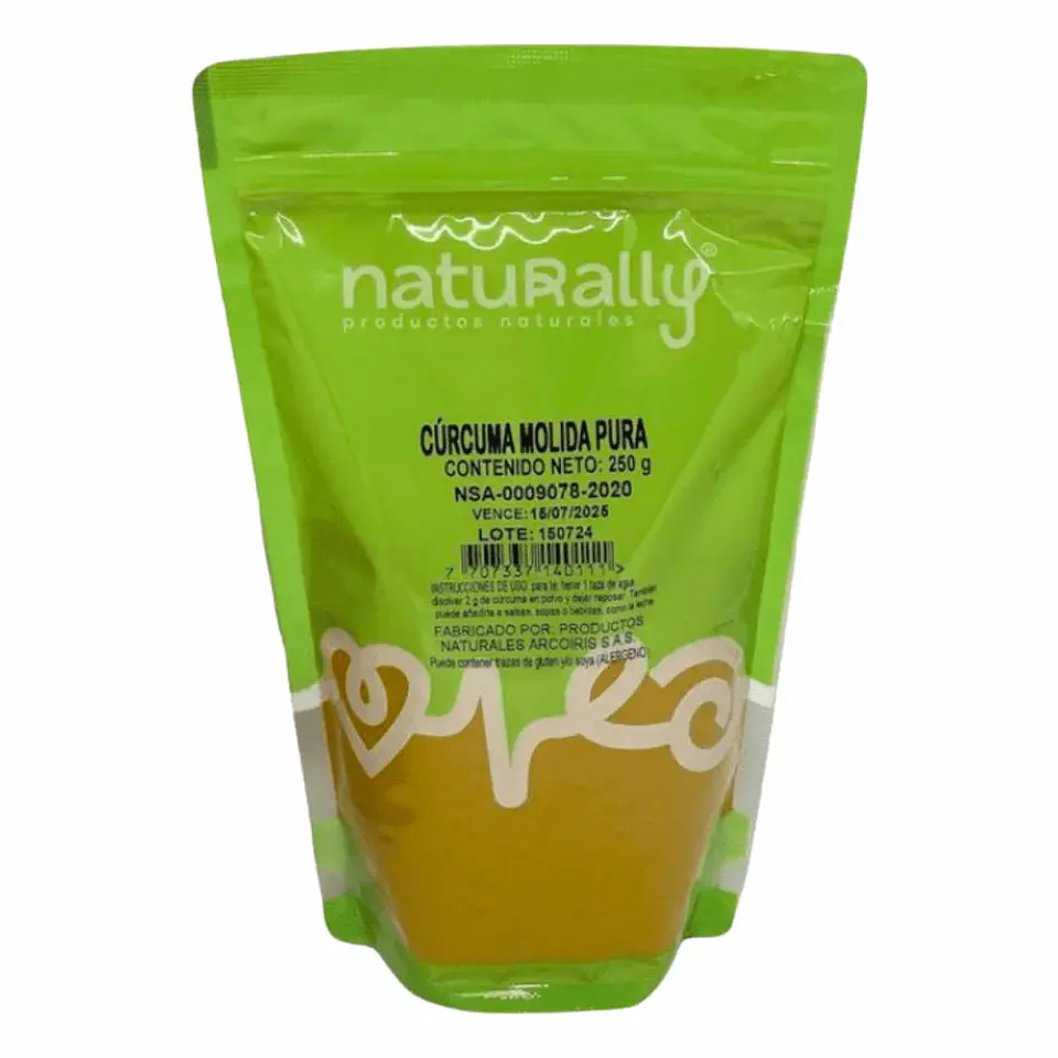 Cúrcuma Molida 250 gr Naturally 1