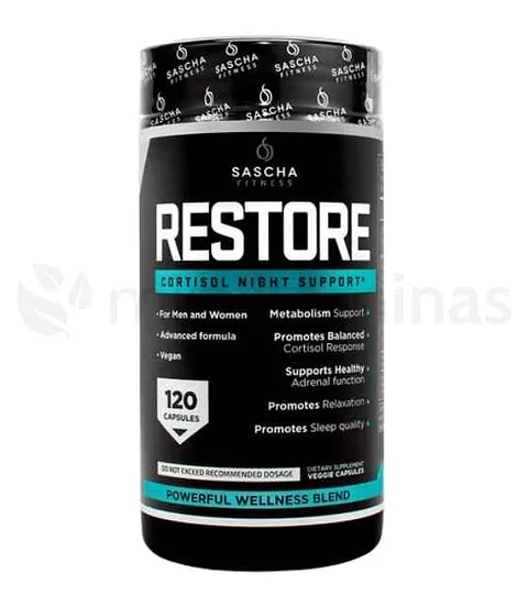 Restore Sascha Fitness Cortisol Night Support