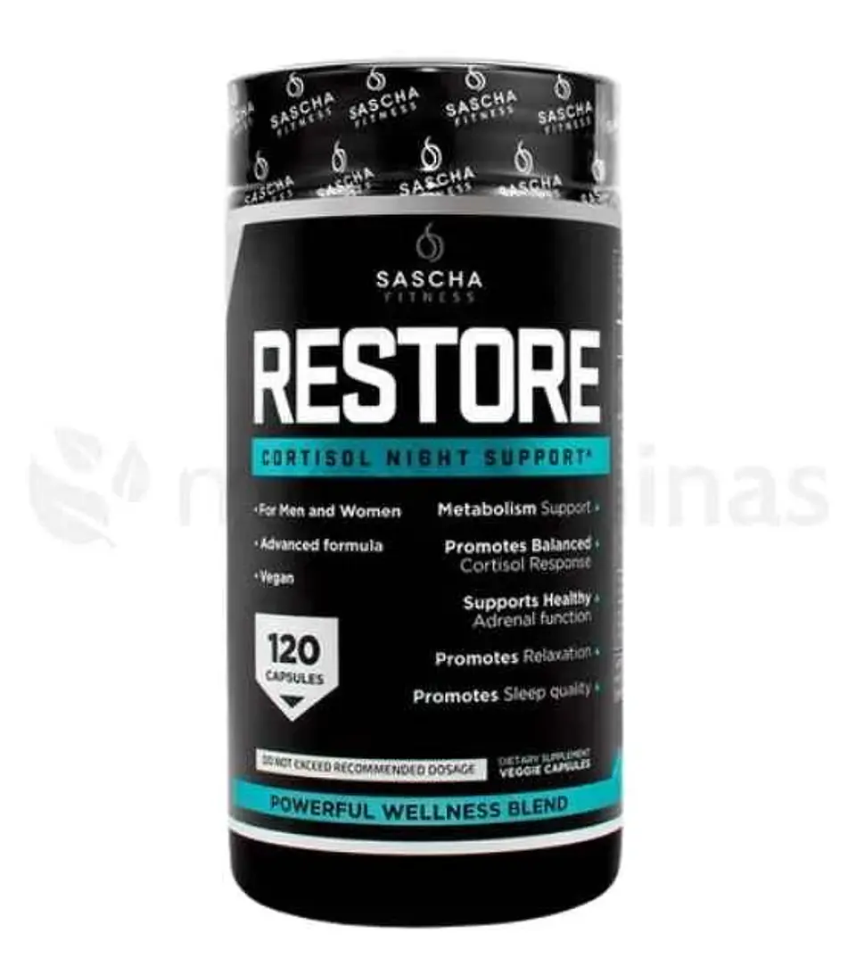 Restore Sascha Fitness Cortisol Night Support 1