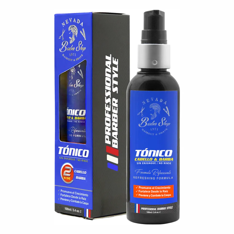 Tónico 2 en 1 Cabello y Barba 100 ml Nevada 1