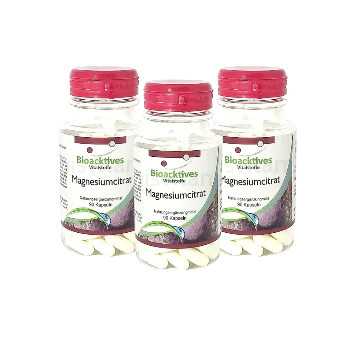 Combo Citrato de Magnesio 90 Cápsulas Bioacktives 3 Unidades 1